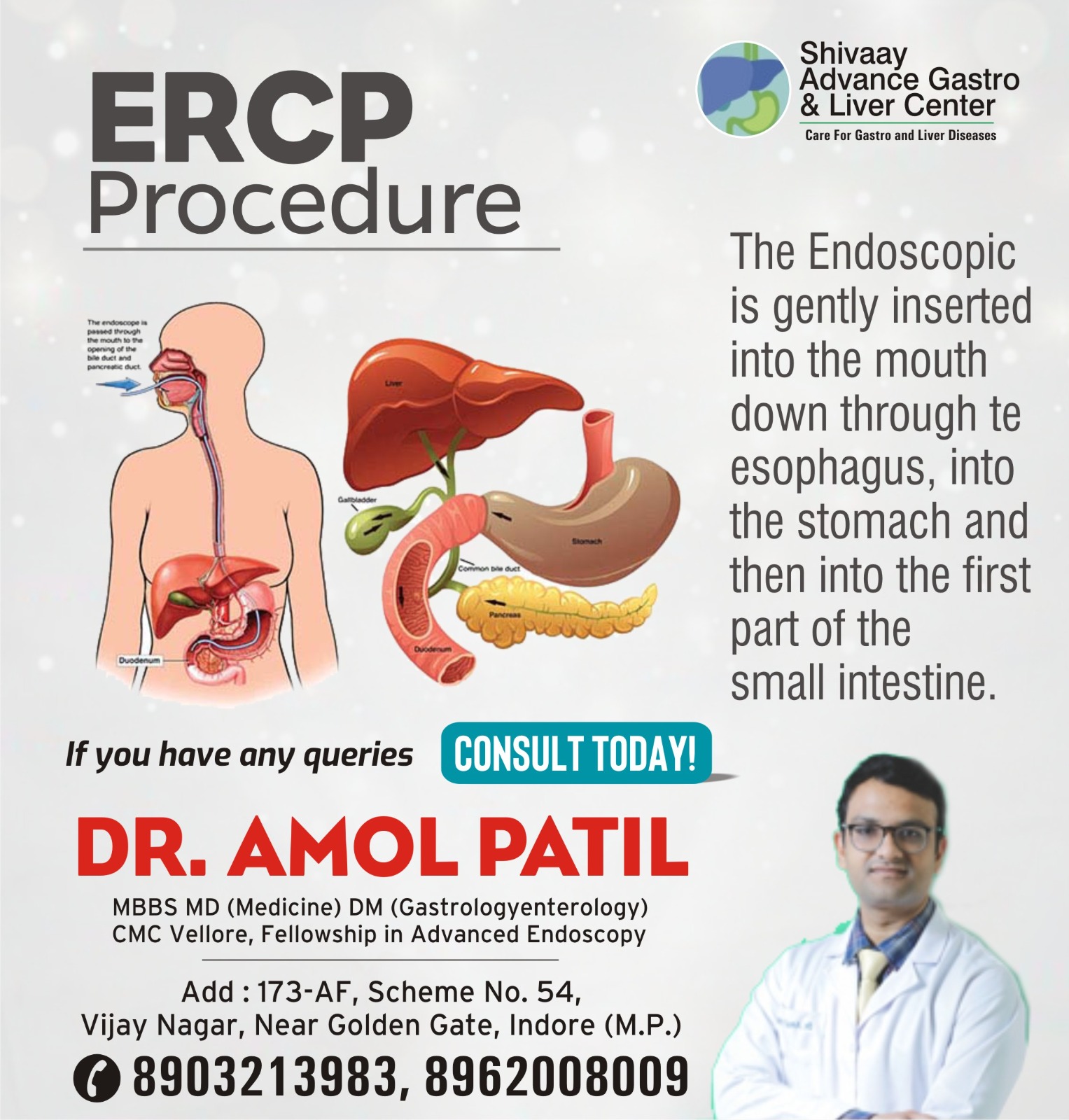 Best Doctor for ERCP Procedure in Indore